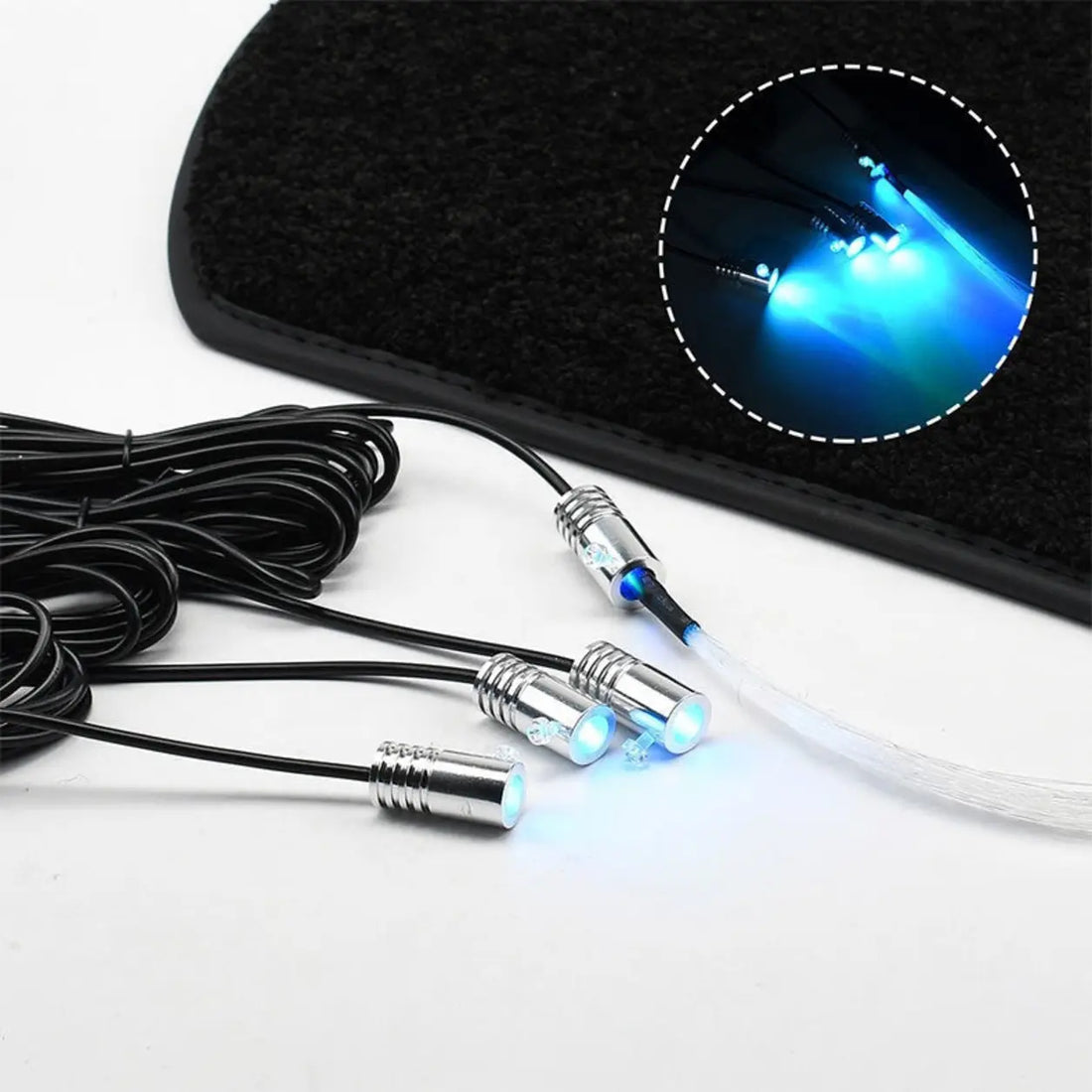Foto del proveedor: textura, fibras y conectores del sistema Starlight